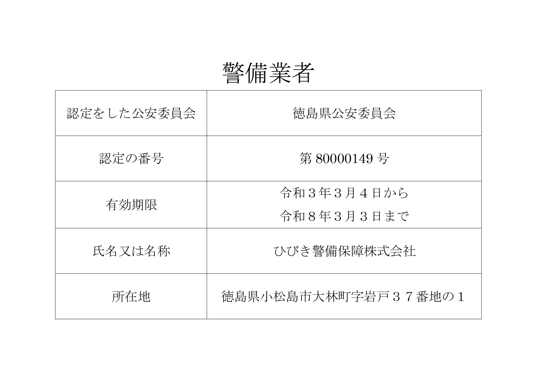 提示表　警備業者_page-0001